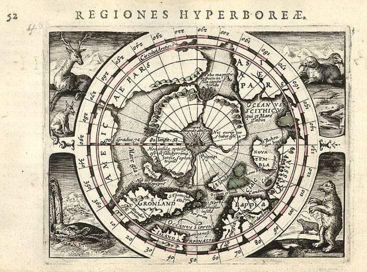 Hyperborijské Regiony, 1596.