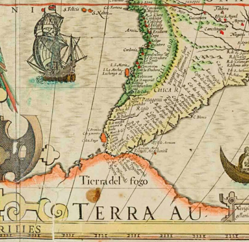 Podrobné mapy Jižní Ameriky spojené s územím&nbsp;Antarktidy