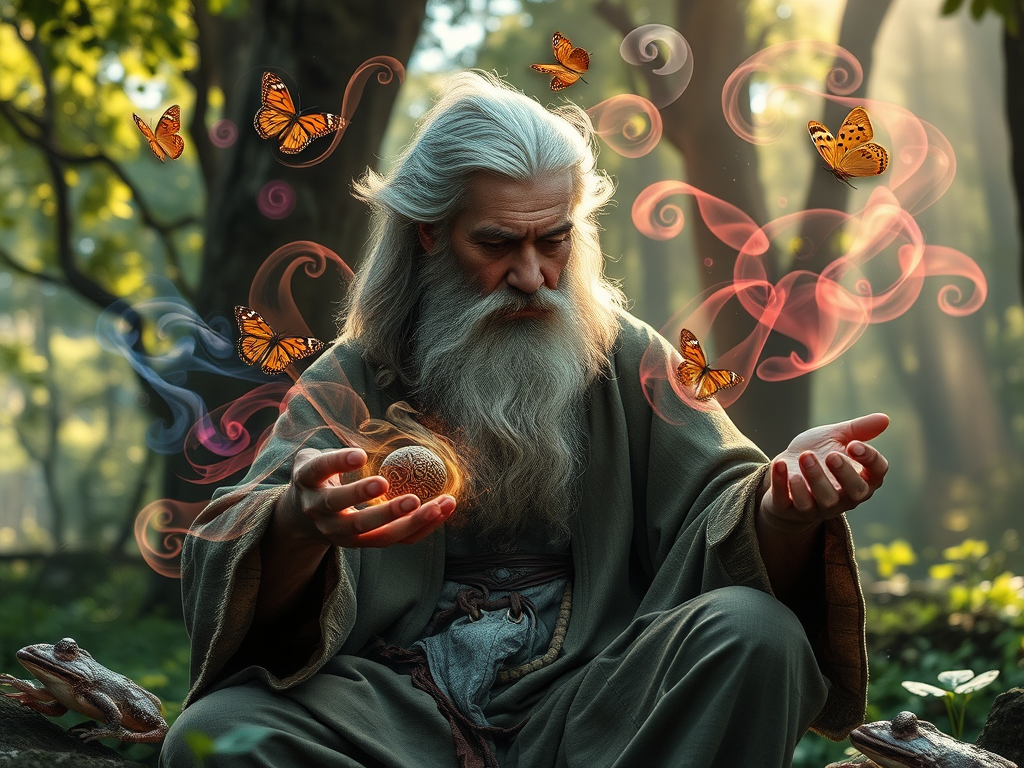 SETKÁNÍ SE STAROBYLÝM MÁGEM, část 18. (O hormonech a vůních. Voní nejen emoce, ale i&nbsp;myšlenky.)