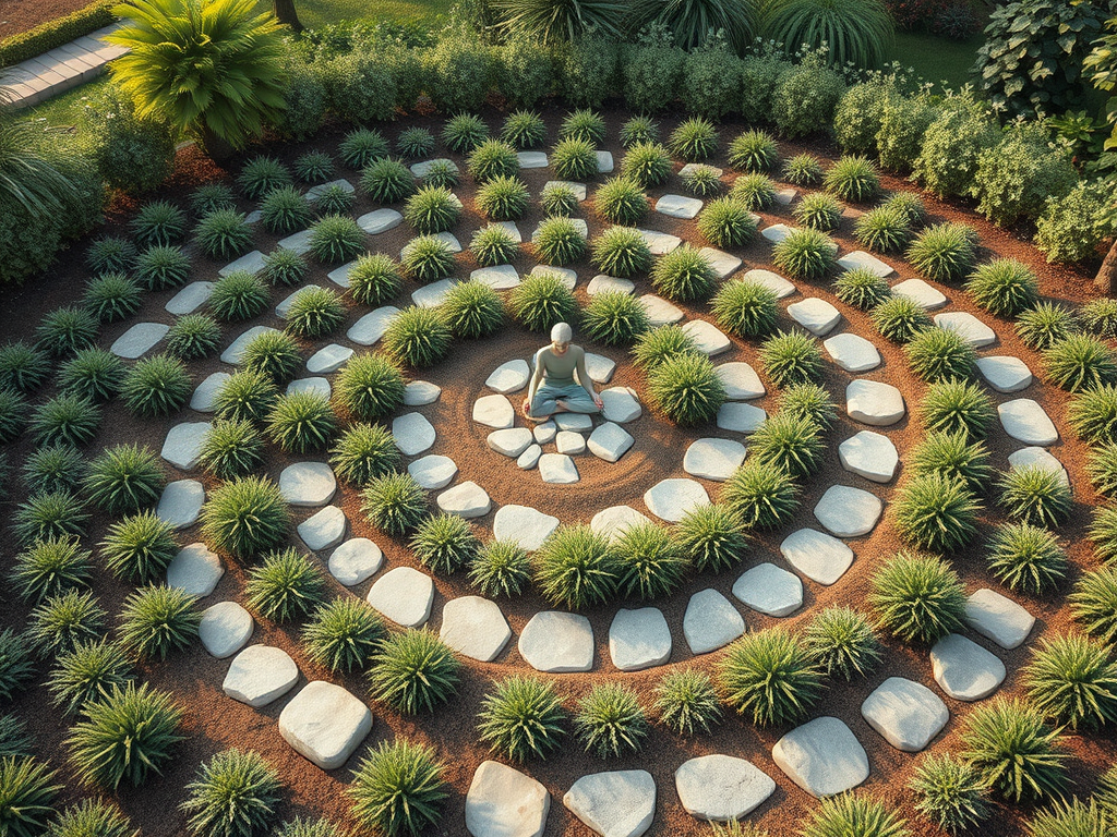 VYTVOŘTE SI LABYRINT (chůze nebo i prstem po papíře do středu labyrintu pomáhá v době smutku a&nbsp;zmatku)